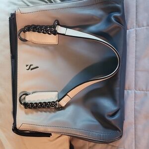 Vera Wang blue ombre purse